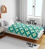 Green Cotton Abstract 120 GSM Reversible Single Bed Kids Dohar