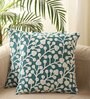 Green Cotton Abstract 18x18 inches Cushion Covers (Set of 5)