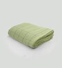 Green Banana Double Cloth Checkered 300 GSM Bath Towel