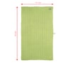 Green Banana Double Cloth Checkered 300 GSM Bath Towel