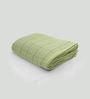 Green Banana Double Cloth Checkered 300 GSM Bath Towel with Gift Box