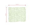 Green Banana Jacquard Floral 250 GSM 4 Pcs Face Towel