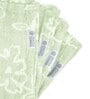 Green Banana Jacquard Floral 250 GSM 4 Pcs Face Towel
