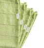 Green Banana Double Cloth Checkered 300 GSM 4 Pcs Face Towel