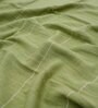Green Aloevera Double Cloth Striped 300 GSM 4 Pcs Face Towel