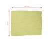 Green Aloevera Double Cloth Striped 300 GSM 4 Pcs Face Towel