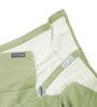 Green Aloevera Double Cloth Striped 300 GSM Bath Towel