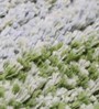 Green Geometric Cotton 16x24 Inches AntiSkid Bath Mat (Set of 2)
