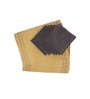 Zeba (13x19) Beige & Grey Cotton Blend (Set of 12) Placemat