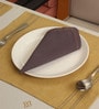 Zeba (13x19) Beige & Grey Cotton Blend (Set of 12) Placemat