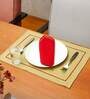 Cole (13x19) Gold Cotton (Set of 12) Placemat