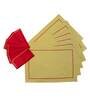 Cole (13x19) Gold Cotton (Set of 12) Placemat