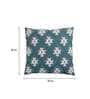 Green Woven Cotton 20 x 20 Inches Cushion Covers (Set of 5)
