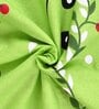 Green Cotton Floral 120 GSM Single Dohar