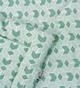Green Cotton Blend Geometric 150 GSM Double Comforter