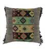 Multicolor Traditional Woven Cotton 20 x 20 Inches Cushion Cover