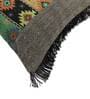 Multicolor Traditional Woven Cotton 20 x 20 Inches Cushion Cover