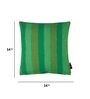 Green Cotton Jacquard 14 x 14 inch Set of 5 Cushion Covers