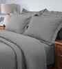 Green Cotton Solid 110 GSM Double Bed Quilt