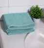 Green Cotton Solid 180 GSM Hand Towels (2 Pc)