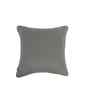 Green Cotton Solid 18x18 inches Square Cushion Cover