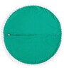 Green Solid Cotton 20 x 20 Inch Cushion Covers (Set of 2)