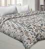 Beige Cotton 250 AC Room Double Bed Comforter