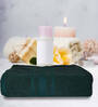 Sea Green Cotton Solid 500 GSM Bath Towels (1pc)