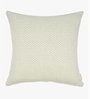 Solid Pattern Cotton Green Cushion Cover 16 x 16 inches