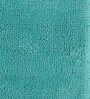 Green Solid Cotton 31x19 Inches AntiSkid Bath Mats (Set of 2)