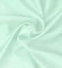Green Cotton Solid 210TC Plain Single Bedsheet with 1 Pillow Cover
