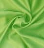 Green Cotton Solid 210TC Plain Single Bedsheet with 1 Pillow Cover