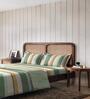 Green Cotton Stripe 80 GSM Double Bed Dohar