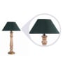 Green Cotton Table Lamp