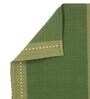Solid Color Green Cotton 72x13 Inches Table Runner