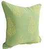 Green Traditional Cotton 18 x 18 Inches Cushion Covers (Set of 2)