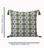Green Cotton Traditional 18x18 inches Cushion Covers (Set of 5)
