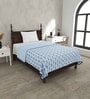 Blue Cotton Traditional 220 GSM Double Bed Dohar