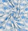 Blue Cotton Traditional 220 GSM Double Bed Dohar