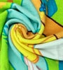 Green Dora Cotton 47 x 24 Inch Kids Towel 1 Pc