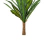 Green Dracaena Artificial Silk Plant Without Pot