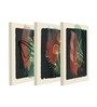 Multicolour Engineered Wood (Set of 3) Art Panels
