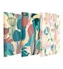 Multicolour Engineered Wood (Set of 3) Art Panels