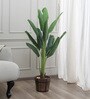 Green Fabric Artificial Banana Plant without Pot