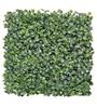 Green Fabric Artificial PVC Eucalyptus Boxwood Wall Mat