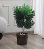 Fabric Green Beautiful Areca Palm Without Pot Artificial Plants