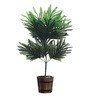 Fabric Green Beautiful Areca Palm Without Pot Artificial Plants