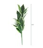 Green Fabric Hosta Artificial Plant without Pot