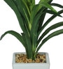 Green Fabric Yucca Artificial Plant with Pot