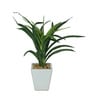 Green Fabric Yucca Artificial Plant with Pot